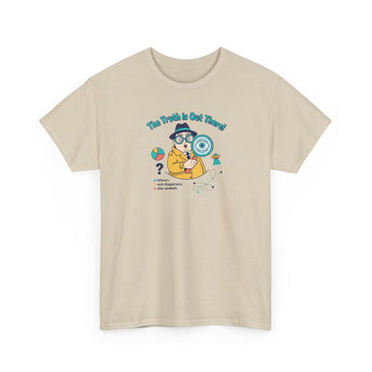 T-Shirt — "The Truth Is Out There" Detective Graphic Tee