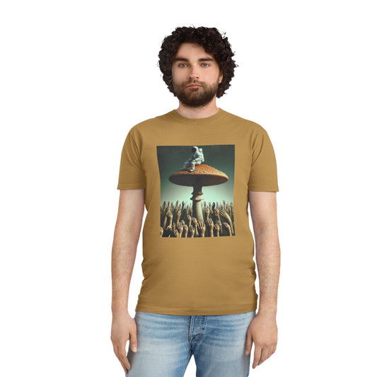 T-Shirt Psychedelic Explorer Unisex Faded Shirt - Psychonaut Swag
