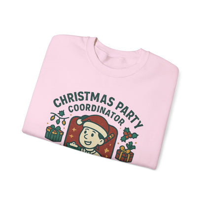 Christmas Party Coordinator, Unisex Heavy Blend™ Crewneck Sweatshirt