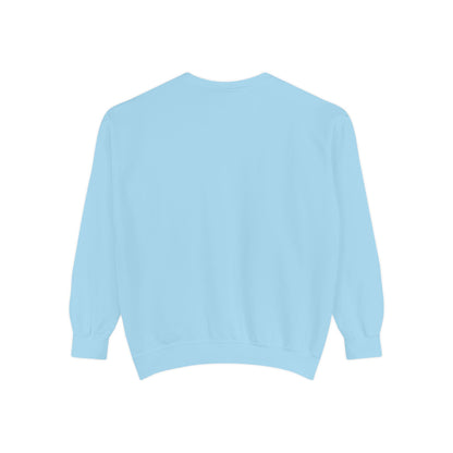 Gamer Santa, Unisex Garment-Dyed Sweatshirt