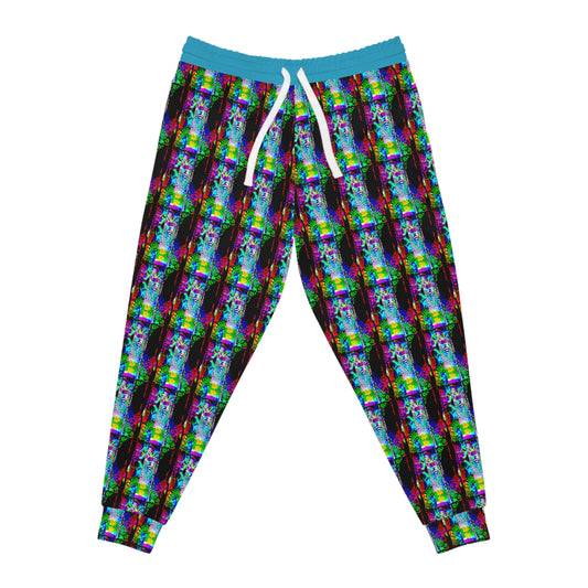 Bee Man Athletic Joggers (AOP) - Psychonaut Swag