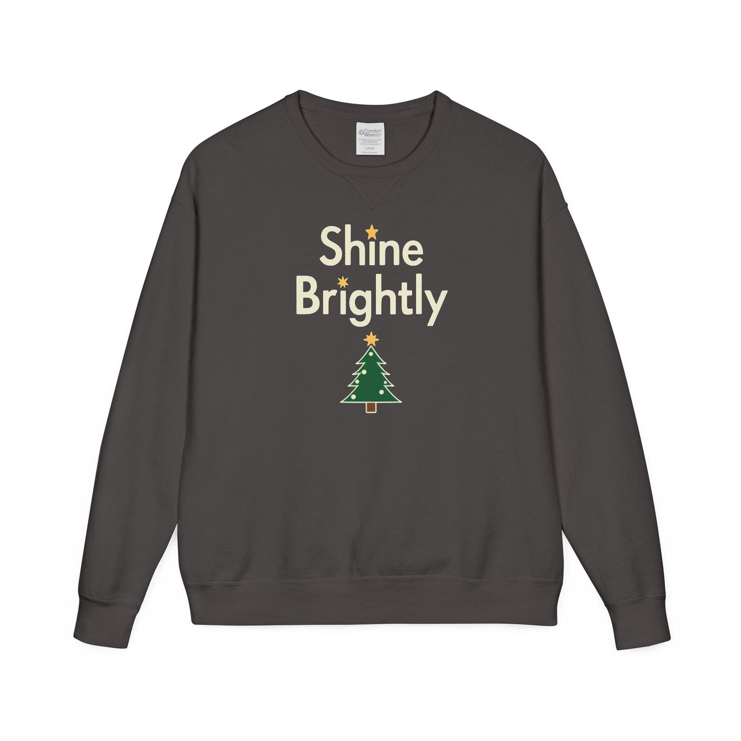 Christmas Tree sweater, Unisex ComfortWash® Garment Dyed Crewneck Sweatshirt