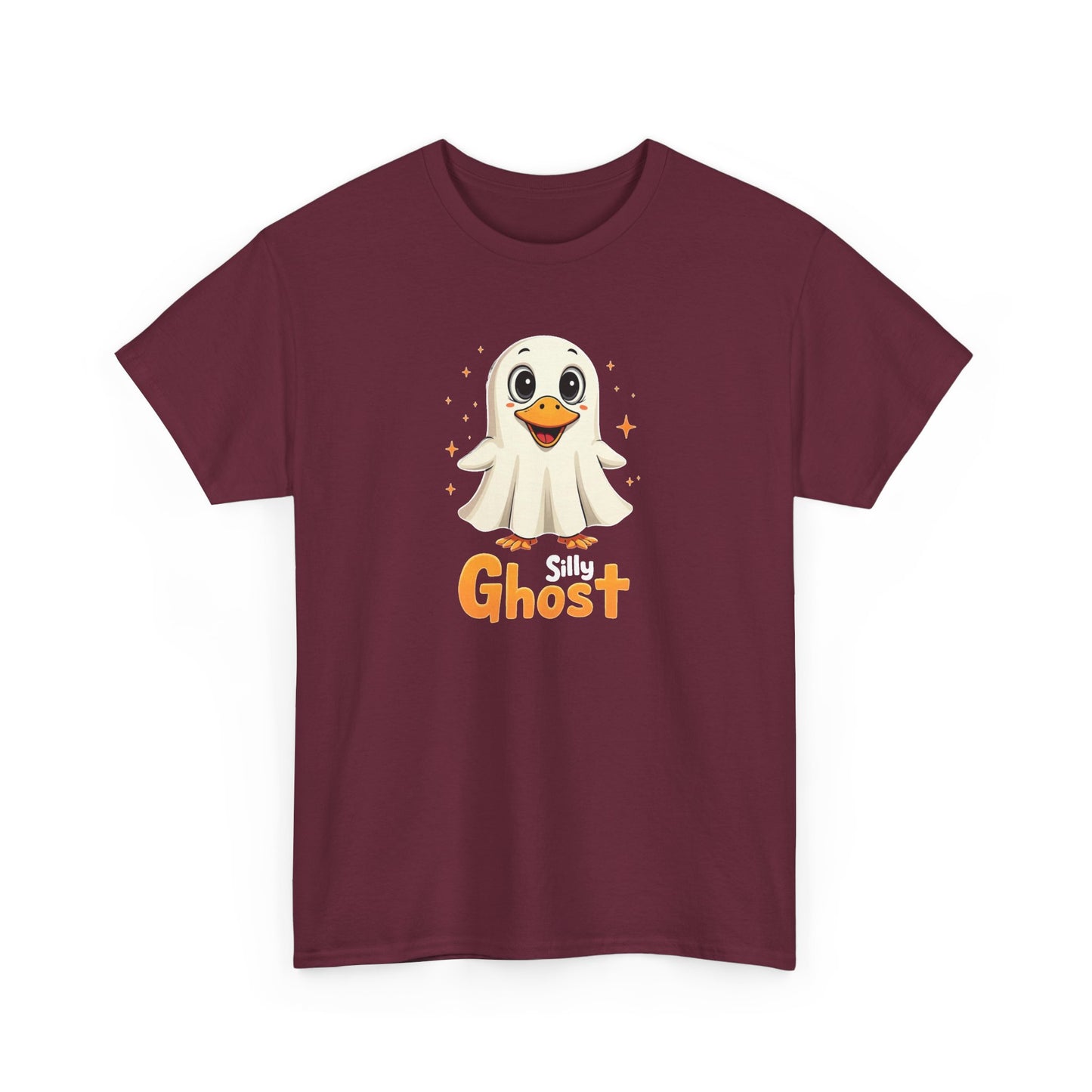 Silly Ghost T‑Shirt — Cute Halloween Ghost Tee for Kids & Adults