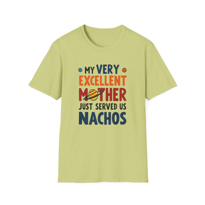 Planet order tee,  Day T-Shirt, Unisex Gift for Moms, Excellent Mother Shirt, Nachos Lover Tee, Casual Wear, Family Gathering Top
