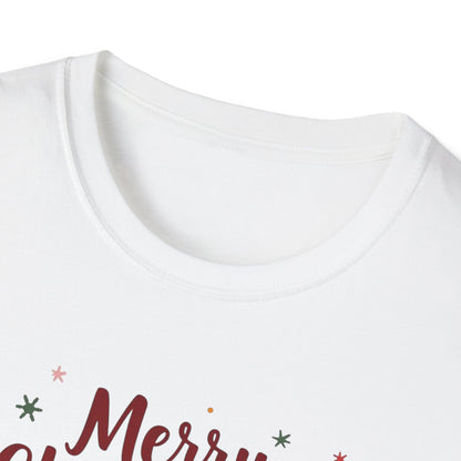 Merry Christmas Chicken Tee — Festive Rooster Holiday T-Shirt