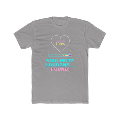 Soulmate Loading Found! T-Shirt — Retro Neon Love Tee