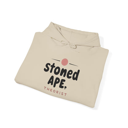 Stoned Ape Hoodie – Minimal Retro Logo Pullover