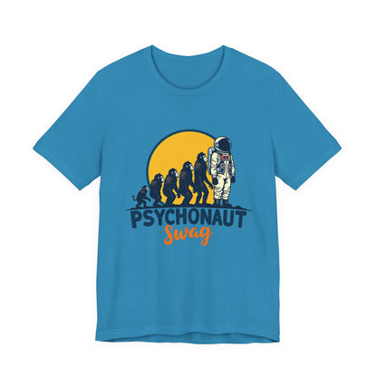 Psychonaut Swag Retro Tee - Unisex Jersey Short Sleeve T-Shirt - Psychonaut Swag