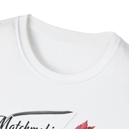 Matchmaking Specialist T-Shirt — Cupid Arrow & Wings Valentine Tee