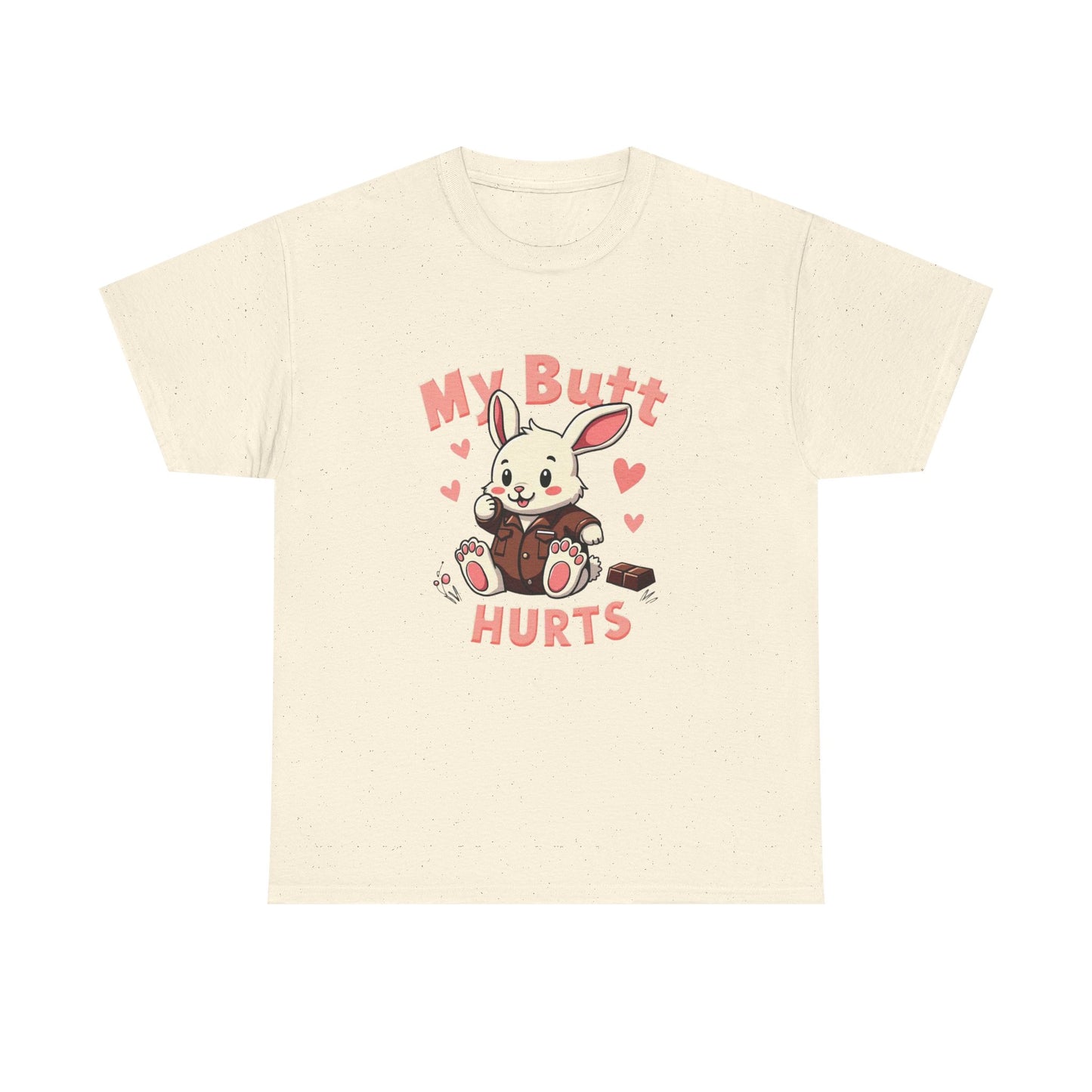 My Butt Hurts Bunny T-Shirt — Cute Kawaii Bunny Graphic Tee