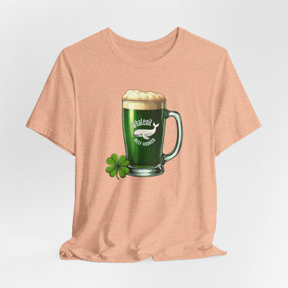 St. Patrick's Day Green Beer T-Shirt — Lucky Shamrock Pint Graphic Tee
