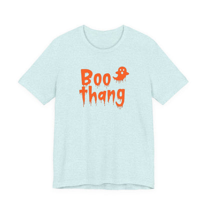 Halloween Boo Thang Unisex Tee, Funny Halloween T-Shirt, Ghost Graphic Tee, Spooky Shirt, Halloween Costume, Fall Fashion