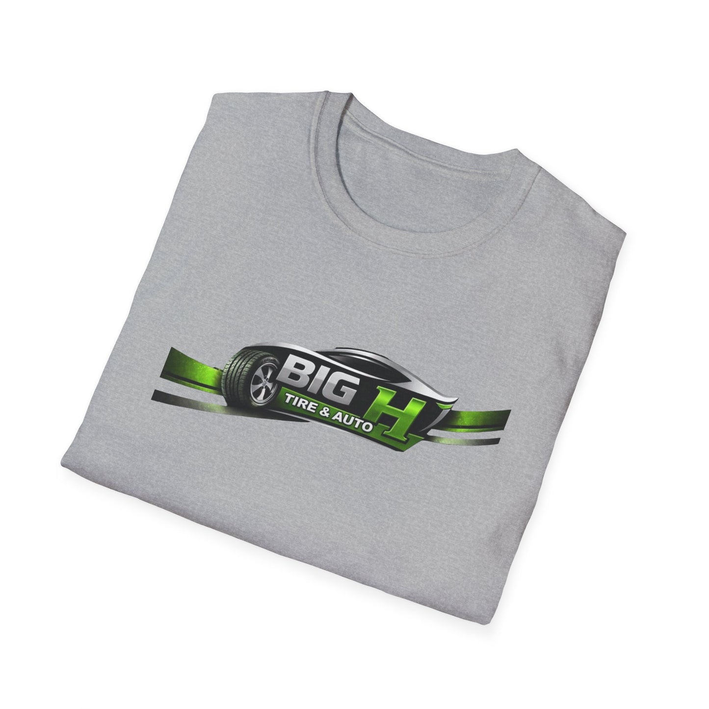 Mechanic Big H 2, Unisex Softstyle T-Shirt
