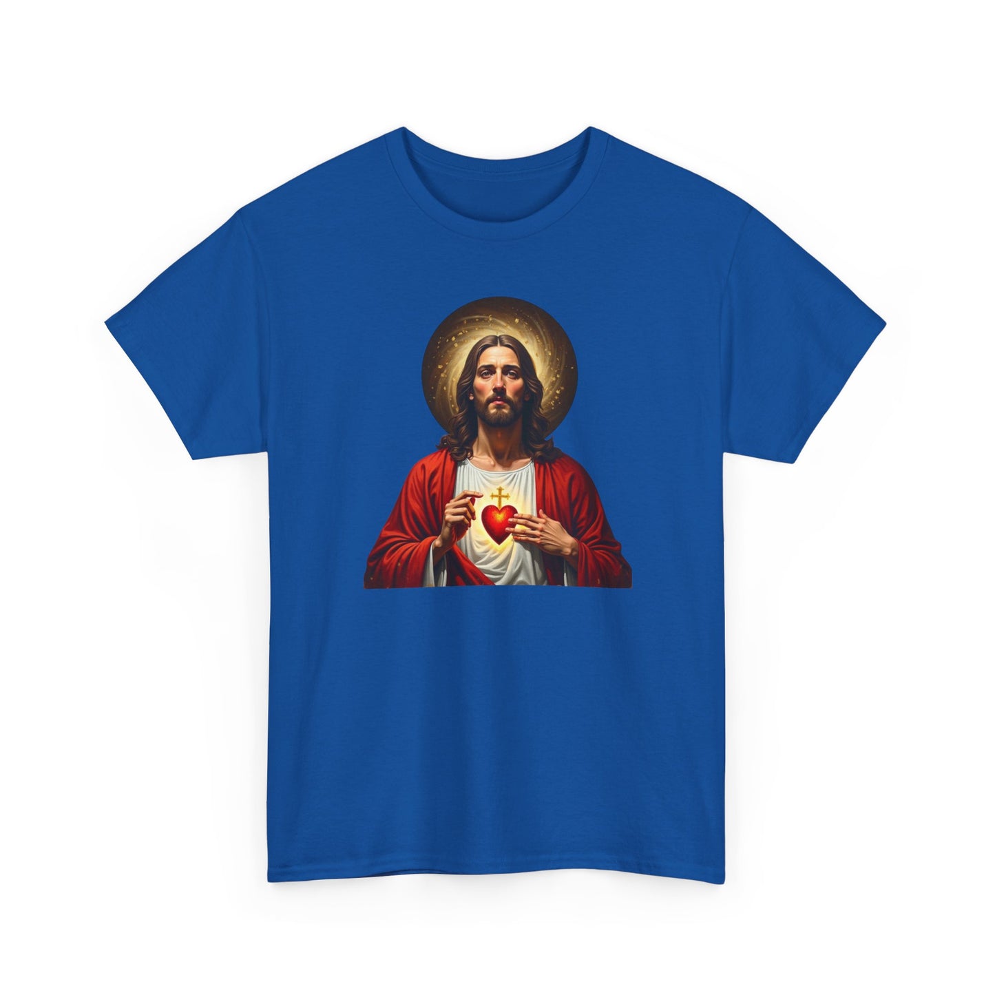 Sacred Heart Jesus T-Shirt — Vintage Religious Christian Tee
