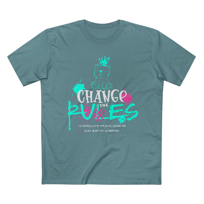 Change the Rules, Bear Adult Staple Tee