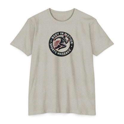 Body In Motion Sports Massage T-Shirt — Recovery & Mobility Athletic Tee
