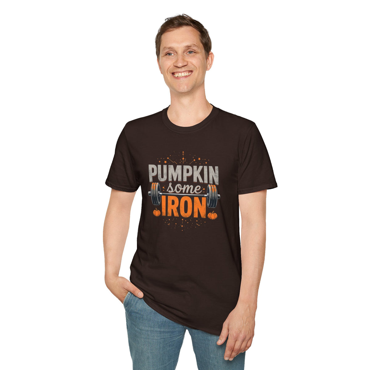 Pumpkin Iron Unisex Softstyle T-Shirt - Perfect for Fitness Lovers, Gym Enthusiasts, Halloween Celebrations, Gift Idea, Comfortable [...]