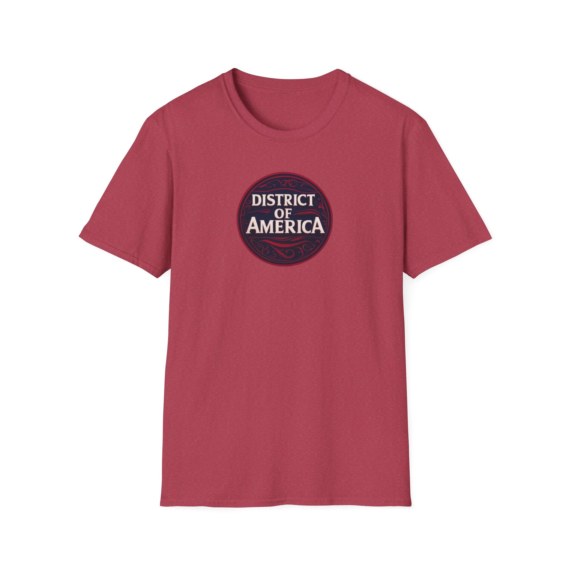 District of America, Washington DA, Unisex Softstyle T-Shirt - Psychonaut Swag