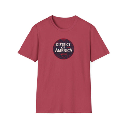 District of America, Washington DA, Unisex Softstyle T-Shirt - Psychonaut Swag