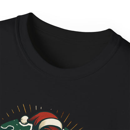 Santa Dad T-Shirt — Retro Vintage Father Christmas Tee for Dads