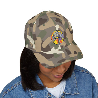 Tree of life, Closed-Back Structured Cap (Embroidery)