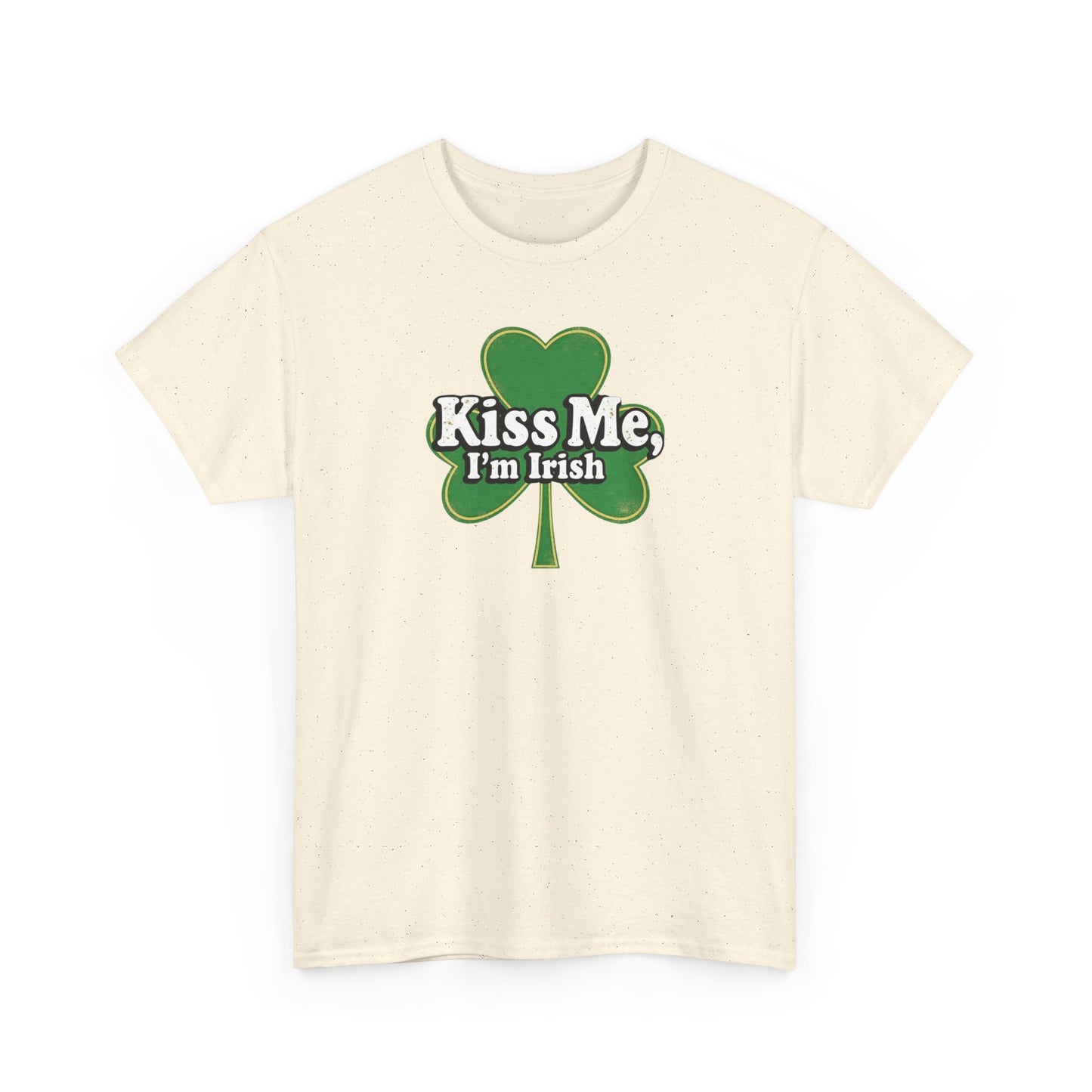 Kiss Me I'm Irish T-Shirt — St. Patrick's Day Shamrock Tee