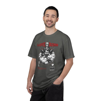 Love Is a Bomb T-Shirt — Vintage Cherub Graphic Tee