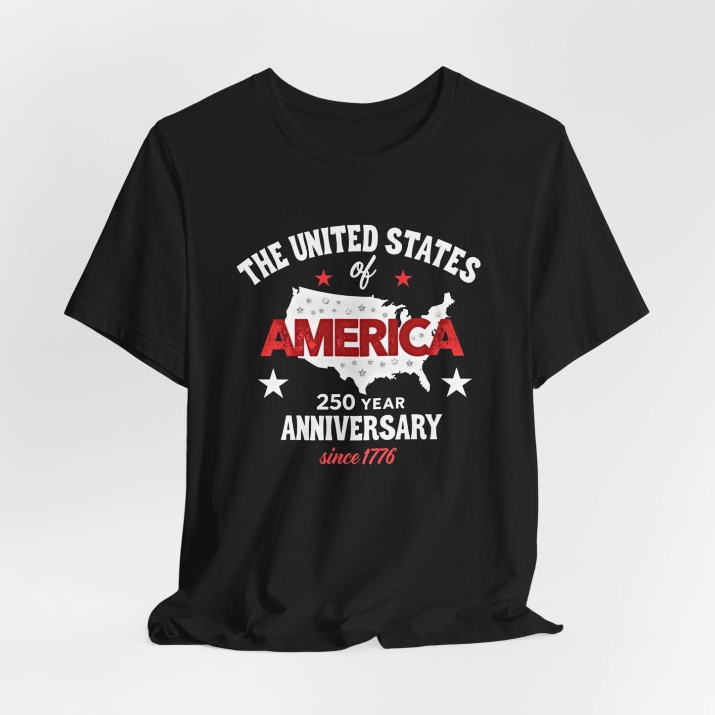 America 250 year Anniversary,Unisex Jersey Short Sleeve Tee