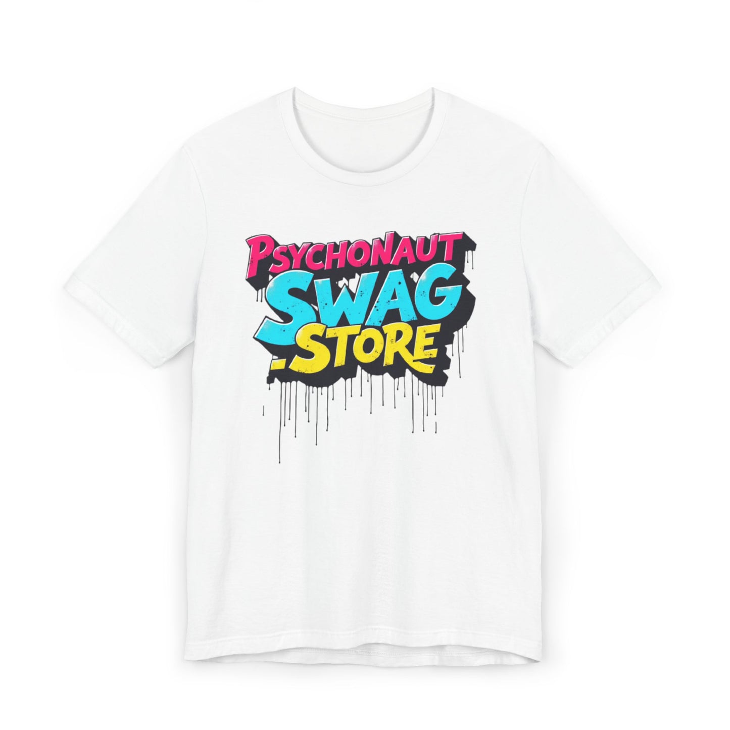 Psychonaut Swag Store Graphic Tee, Casual Streetwear, Cool Gift, Festival Fashion, Vintage Style, Unisex T-Shirt - Psychonaut Swag
