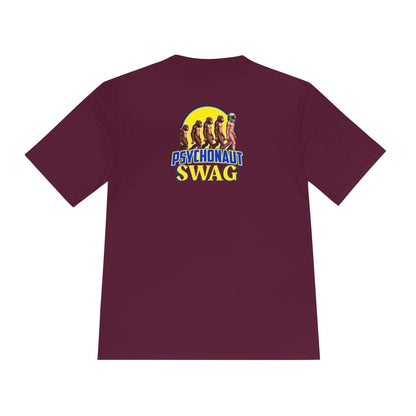 Psychonaut Swag, Small Biz, Unisex Moisture Wicking Tee, Workout Shirt, Gift for Car Enthusiasts, Casual Wear, Summer Activewear