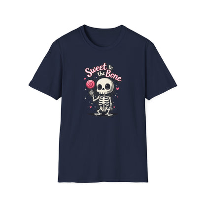 Sweet to the Bone T-Shirt — Cute Skeleton Candy Graphic Tee