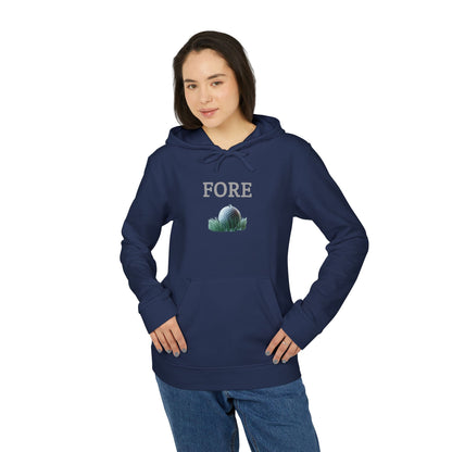 Fore, adidas Unisex Fleece Hoodie - Psychonaut Swag