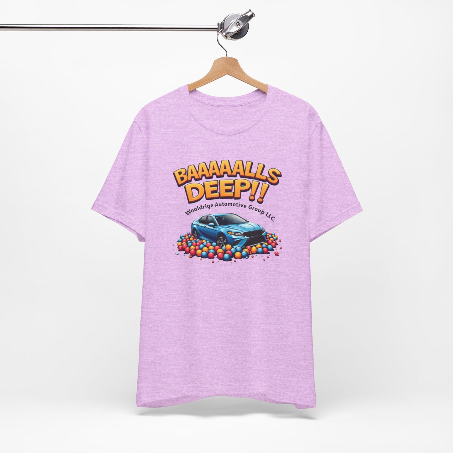 Baaaallls Deep, Unisex Jersey Short Sleeve Tee