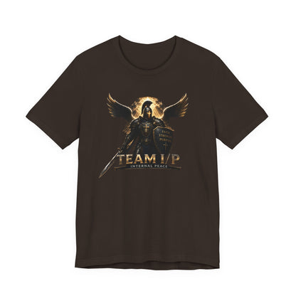 Team Internal Peace, Guardian of The Cross Tee — Military Brotherhood Graphic T-Shirt