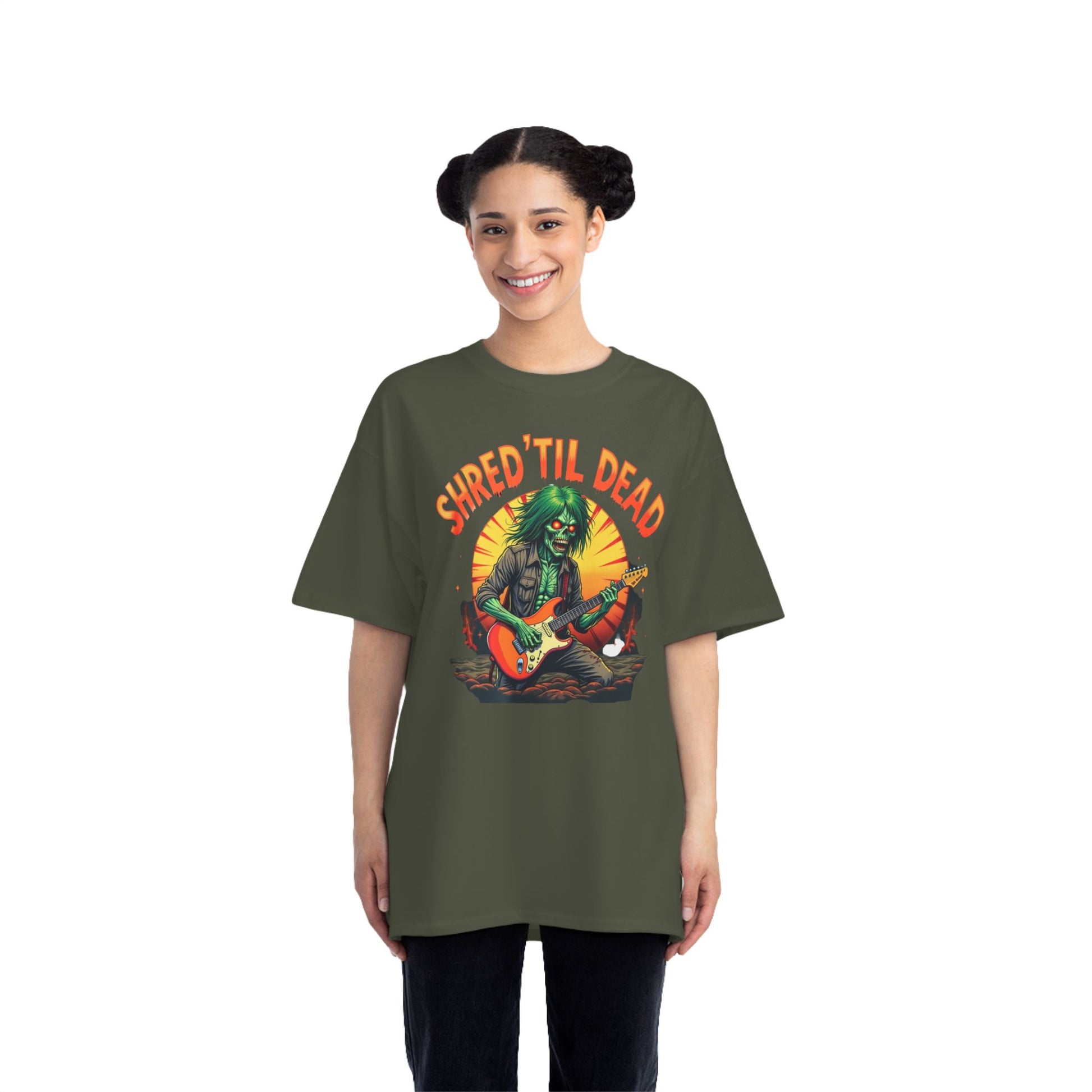 Rockin' Shred'Til Dead T-Shirt | Music Lover Gift, Concert Tee, Graphic Tee, Chill Vibes, Unique Band Merchandise - Psychonaut Swag