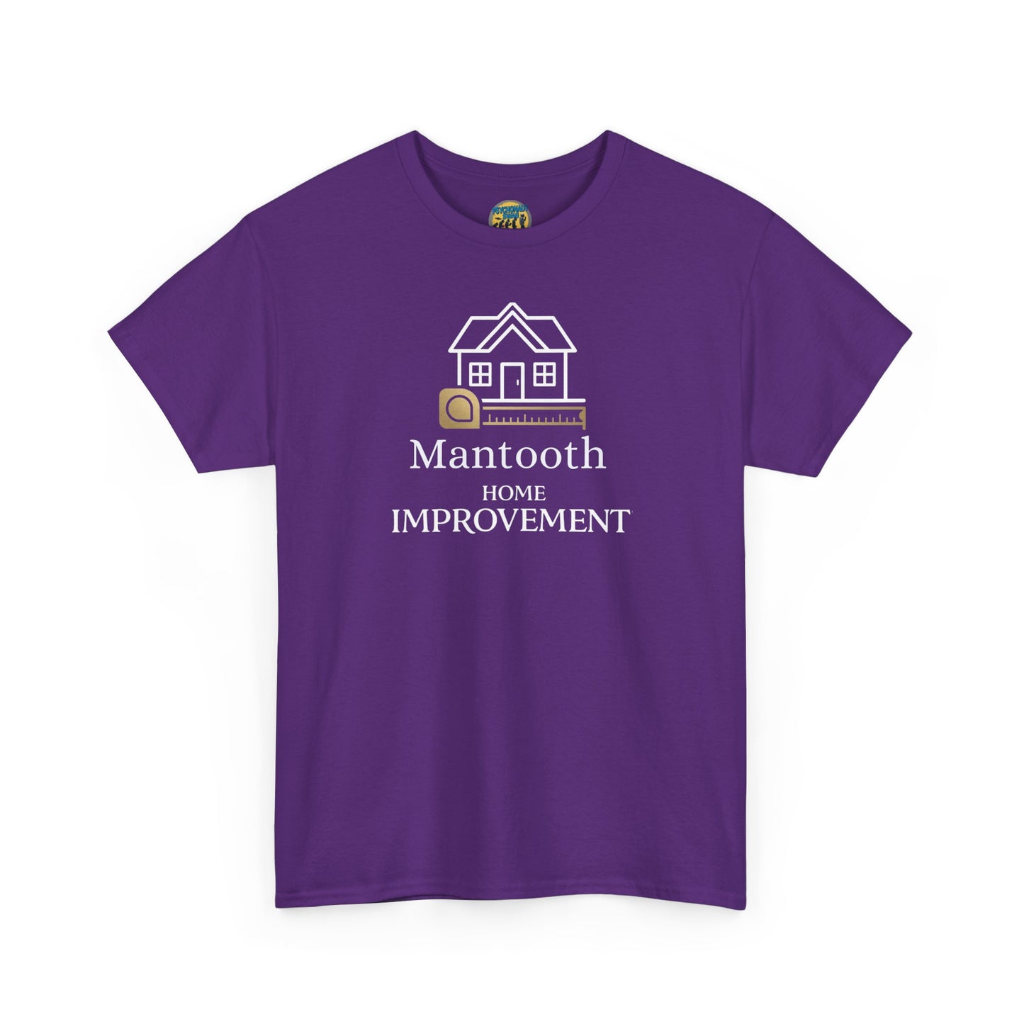 Mantooth Home Improvement Mock 3 Unisex Heavy Cotton Tee
