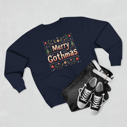 Merry Gothmas Sweatshirt — Gothic Holiday Crewneck