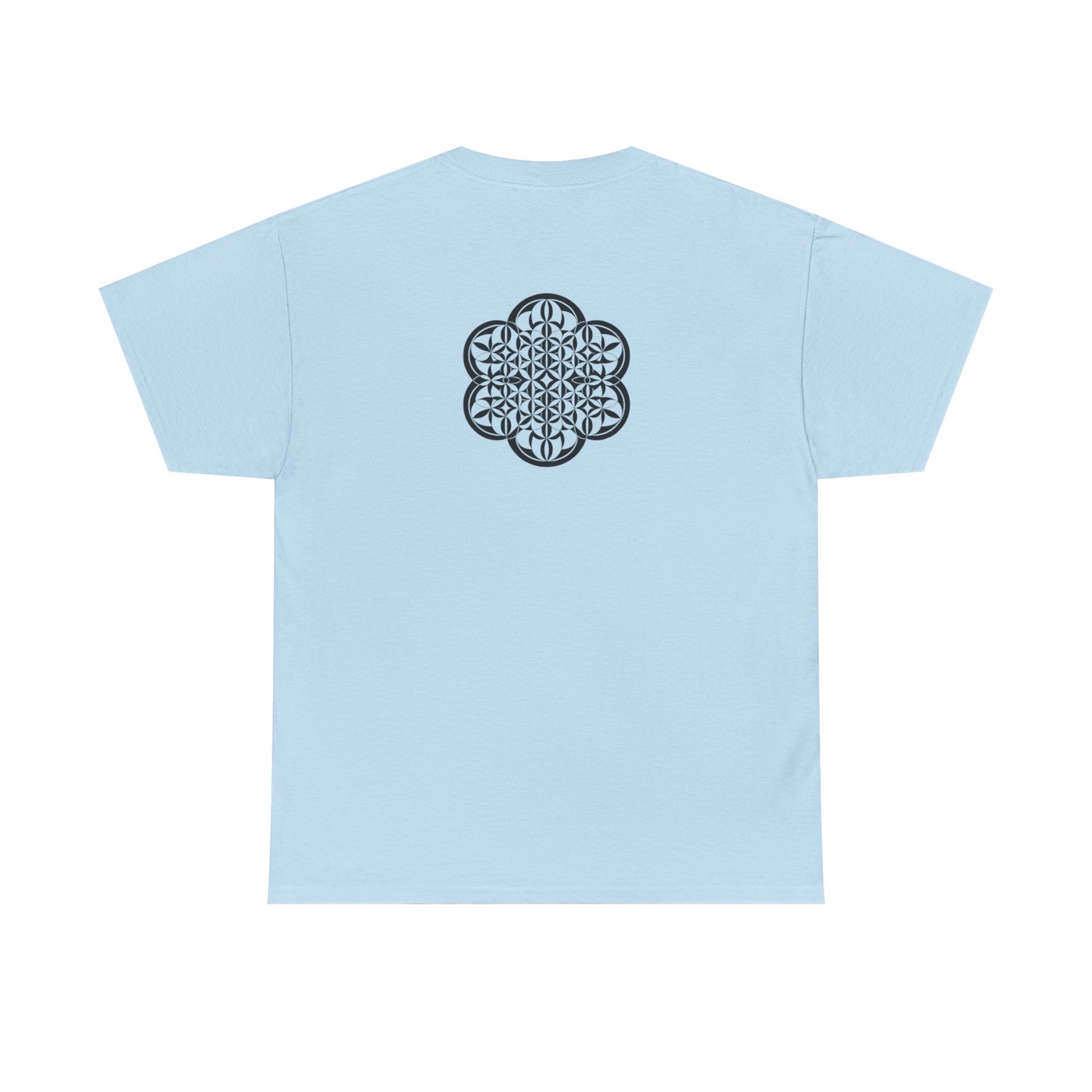 Psychonaut Staple, Flower of life, Unisex Heavy Cotton Tee - Psychonaut Swag