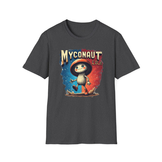 Myconaut Era, Cosmic Adventure T-Shirt, Myconaut Graphic Tee, Unisex Space Shirt, Gift for Gamers, Fun Vintage Style Tee - Psychonaut Swag