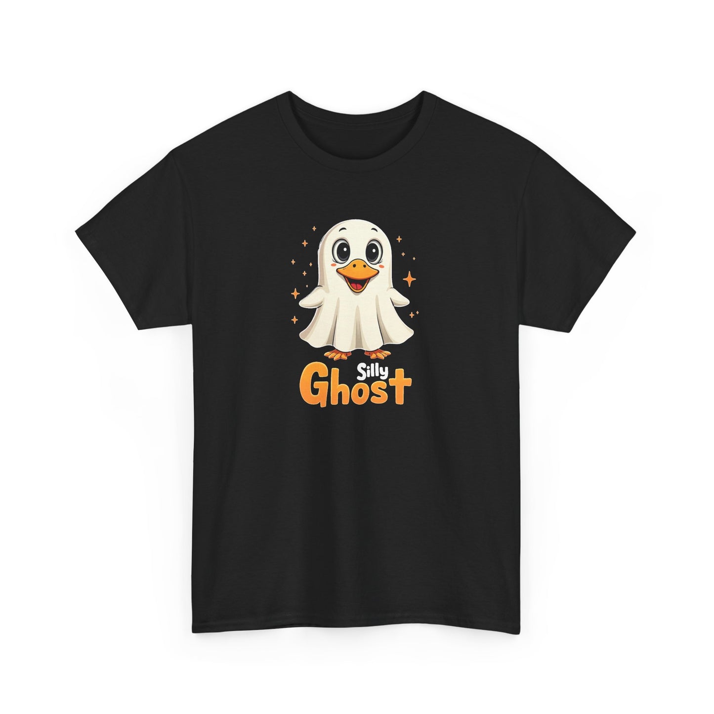Silly Ghost T‑Shirt — Cute Halloween Ghost Tee for Kids & Adults