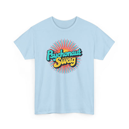 Psychonaut Swag, Atom light Tee, Psychedelic Graphic Tee, Unisex Heavy Cotton Tee, Casual Wear, Music Festival Shirt, Gift for Stoners, Vintage Style T-Shirt - Psychonaut Swag