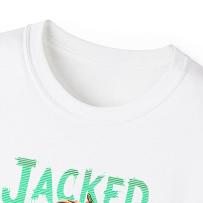 Jacked Lantern Tee | Fun Halloween T-Shirt, Pumpkin Costume Tee, Men's Halloween Shirt, Unisex Graphic Tee, Autumn Apparel