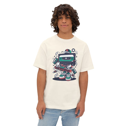 Retro Cassette Robot Tee
