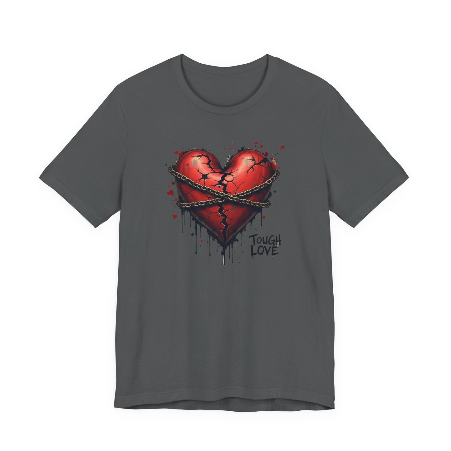 Broken Heart — 'Tough Love' Barbed Heart Graphic Tee