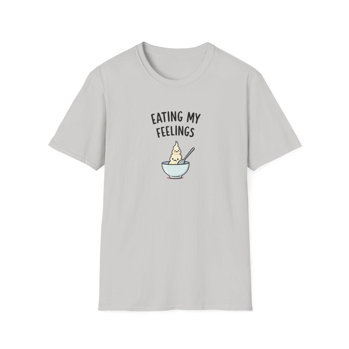 Eating My Feelings - Cute Casual Wear, Gift for Food Lovers, Funny Tee for Self-Care Days, Fun Summer [...] - Psychonaut Swag