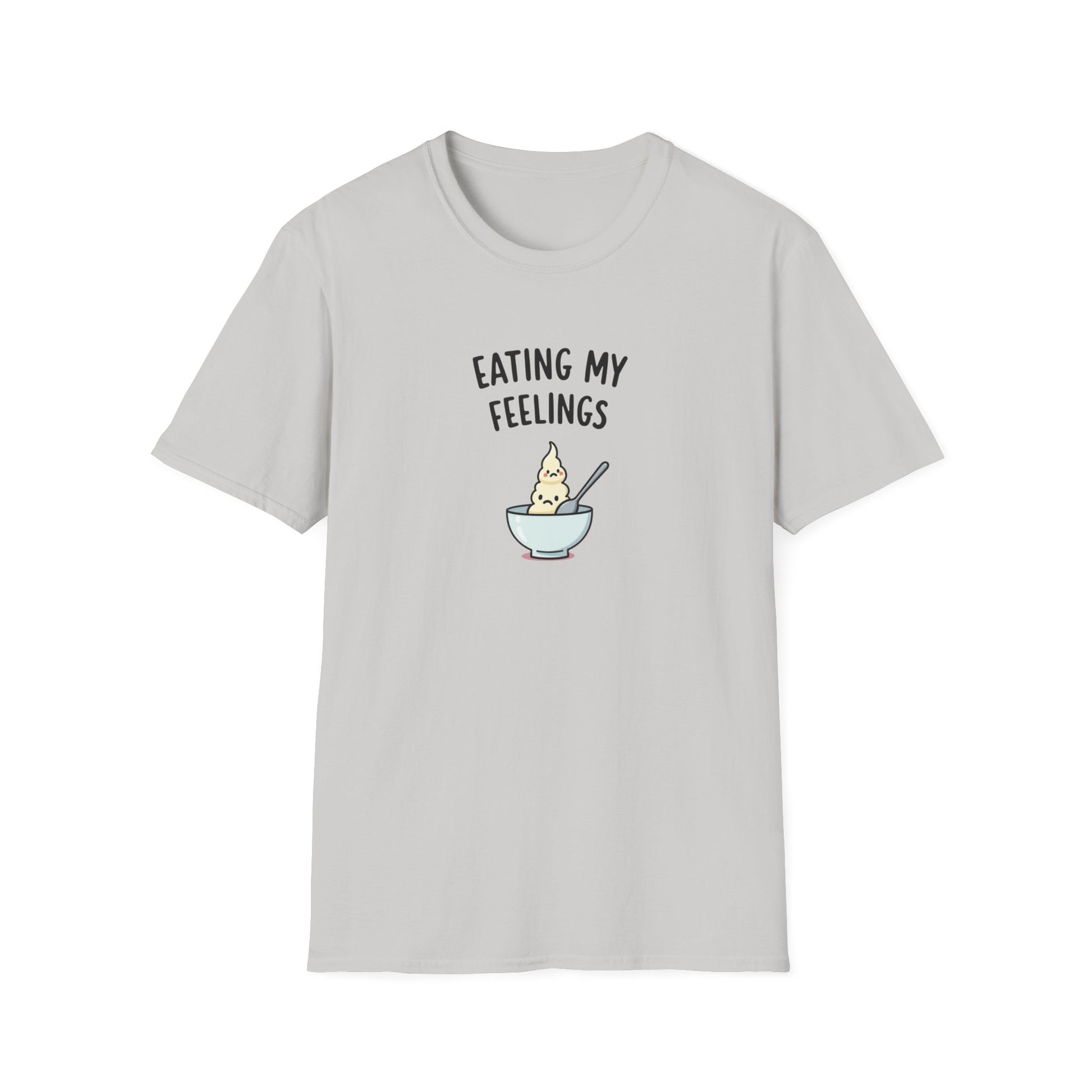 Eating My Feelings - Cute Casual Wear, Gift for Food Lovers, Funny Tee for Self-Care Days, Fun Summer [...] - Psychonaut Swag