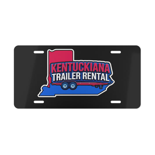 Kentucky Trailer Rental, Personalized License Plate, Car Decor, Gift for Trailer Owners, Unique Car Accessories