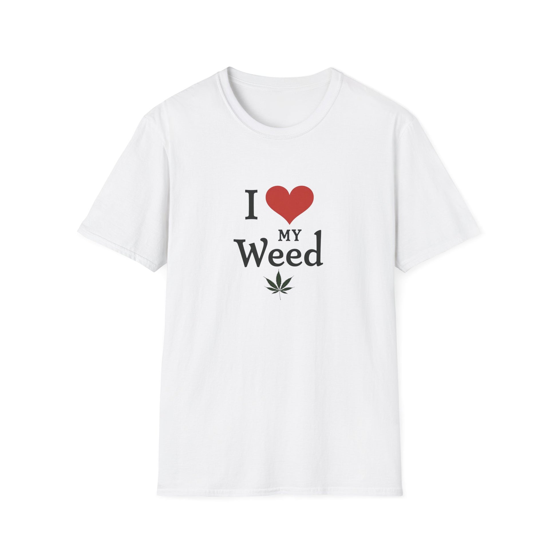 I Love My Weed Unisex T-Shirt, Cannabis Lover Gift, Stoner Humor Tee, Chill Outfit, Funny Gardening Shirt - Psychonaut Swag