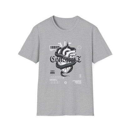 Constricted Heart T-Shirt — Moody Heart Graphic Tee