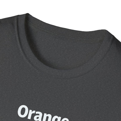 Grateful Orange T-Shirt, Unisex Casual Wear, Thanksgiving Shirt, Fall Vibes Tee, Gift for Friends, Comfortable Everyday Apparel - Psychonaut Swag